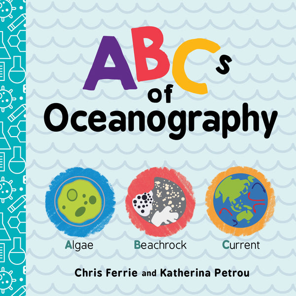Kids Book | ABC's of Oceanography - Books and Activities - Poshinate Kiddos Baby & Kids Store - Front cover of book
