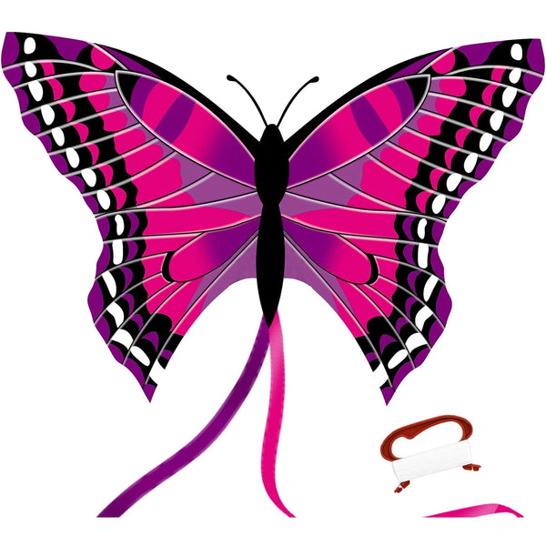  Kids Kite | Butterfly | Pink - Outdoor Activities - Poshinate Kiddos Baby & Kids Store - Pink Butterfly With String