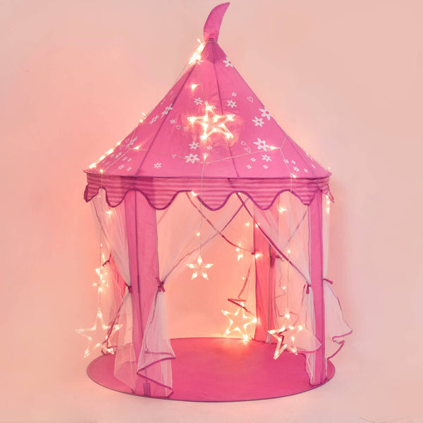 Kids Play Tent | Princess Castle - Room Decor - Poshinate Kiddos Baby & Kids Store - castle with lights