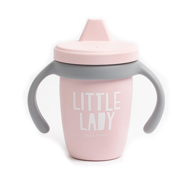 Kids Sippy Cup | Little Lady - Food Prep & Accessories - Poshinate Kiddos Baby & Kids Store - front of cup