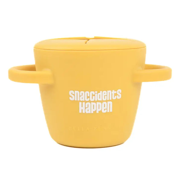 Kids Snack Cup | Snackaccidents Happen | 2 pc - Food Prep & Accessories - Poshinate Kiddos Baby & Kids Store - View of snack cup