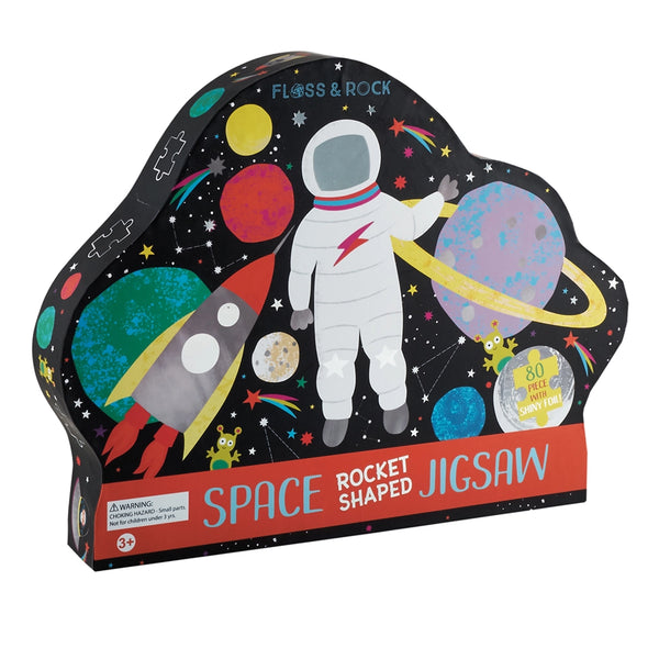 Kids Puzzle | Space Jigsaw - 80 pc - Puzzles, Games & Toys - Poshinate Kiddos Baby & Kids Store - View of colorful puzzle box