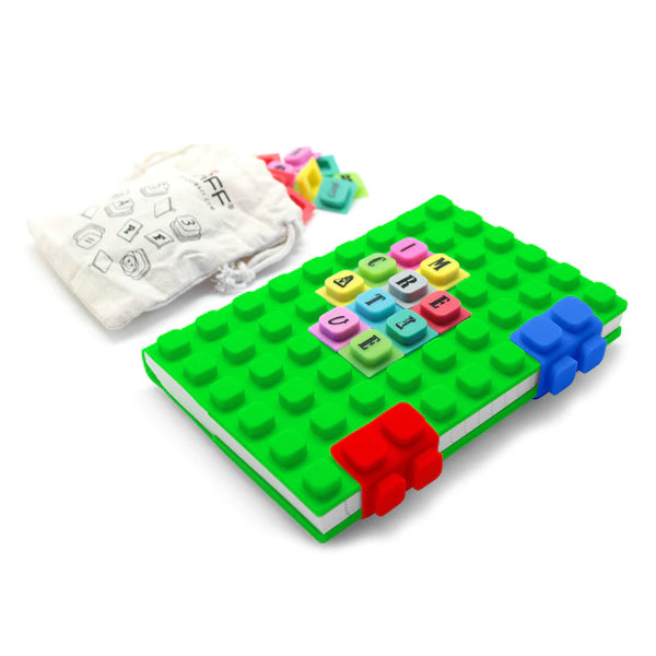 Kids Interactive Journal Kit | With Letter Cubes – Poshinate Kiddos
