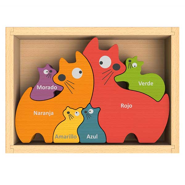 Wood Cat Puzzle