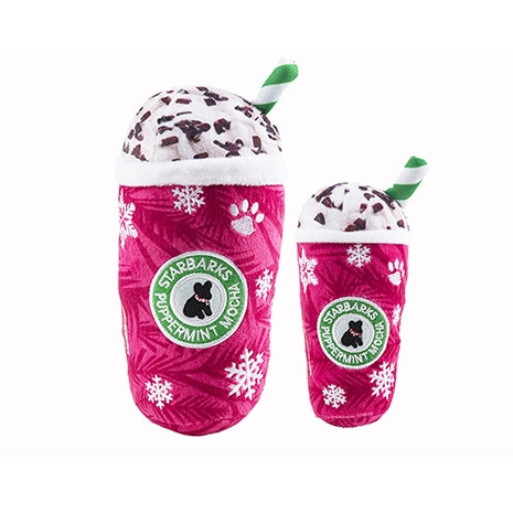 Dog Toy | Starbarks Puppermint Mocha - Pet Toys - Poshinate Kiddos Baby & Kids Store - View of  the large and small toy