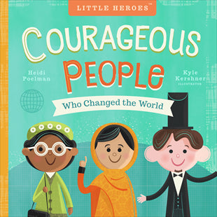 Kids Book | Courageous People Who Changed the World - Books and Activities - Poshinate Kiddos Baby & Kids Boutique - awesome gift book for kiddos