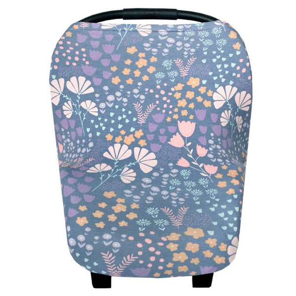 Multi Use 5 in 1 Baby Cover | Floral Mix -Accessories -Poshinate Kiddos Baby & Kids Boutique -carseat cover