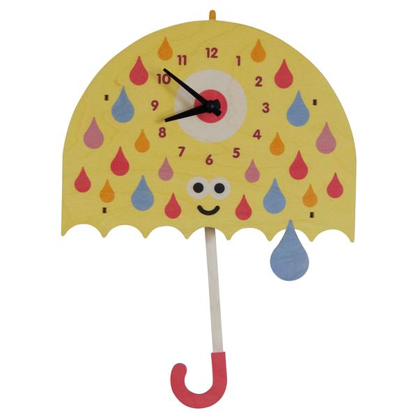 Pendulum Clock | Umbrella - Pendulum Clocks - Poshinate Kiddos Baby & Kids Boutique - adorable smiling Umbrella pendulum clock