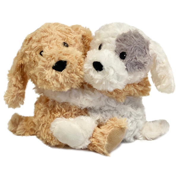 Heatable Stuffed Animal Friends | Puppies | Set of 2