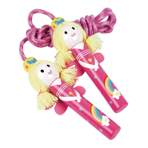Kids Jump Rope | Fairy Princess -  Puzzles Games & Toys _ Poshinate Kiddos Baby & Kids Store - two handles