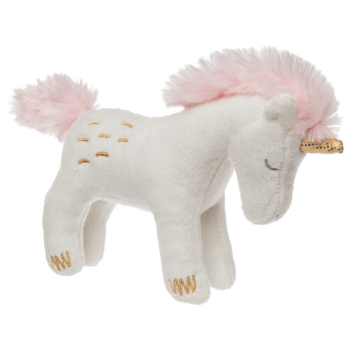 Baby Toy | Soft Rattle | Unicorn - Baby Toys - Poshinate Kiddos Baby & Kids Gifts - Unicorn soft and safe plush rattle