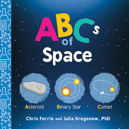 Kids Book | ABC's of Space - Books and Activities - Poshinate Kiddos Baby & Kids Boutique book front