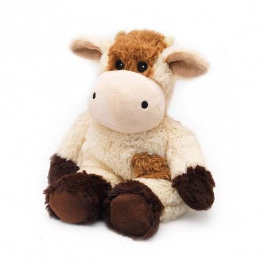 Heatable Stuffed Animal | Cow | Brown & White