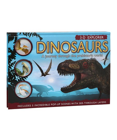Kids Book | Dinosaurs 3-D A Journey Through The Prehistoric World - Kids Books & Activities - Poshinate Kiddos Baby & Kids Boutique