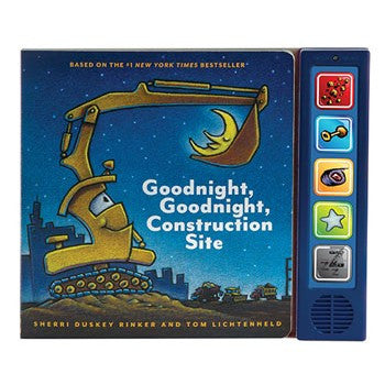 Goodnight, Goodnight Construction Site | Sound Book - Books and Activities - Poshinate Kiddos