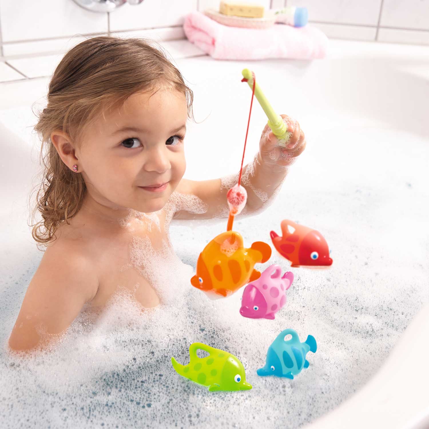 bath time fish hooks Kids Bath Toy