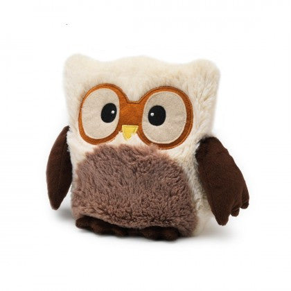 Heatable Stuffed Animal | Hootie Owl | Cream - Heatable Plush Toys -  - Poshinate Kiddos