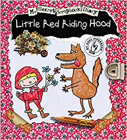 Kids Book | My Secret Scrapbook Diary | Little Red Riding Hood - Books & Activities - Poshinate Kiddos Baby & Kids Boutique - creative scrapbook read