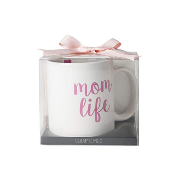 Mom Life Mug | Heart - Accessories - Poshinate Kiddos Baby & Kids Boutique