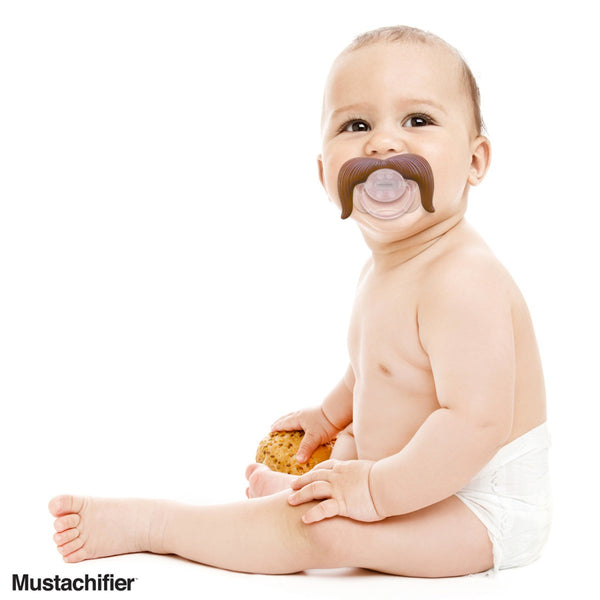 Mustache Pacifier | The Cowboy - Pacifier - Poshinate Kiddos