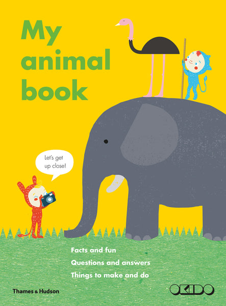 Kids Book | My Animal Book - Books and Activities - Poshinate Kiddos Baby & Kids Products - things to make and do book