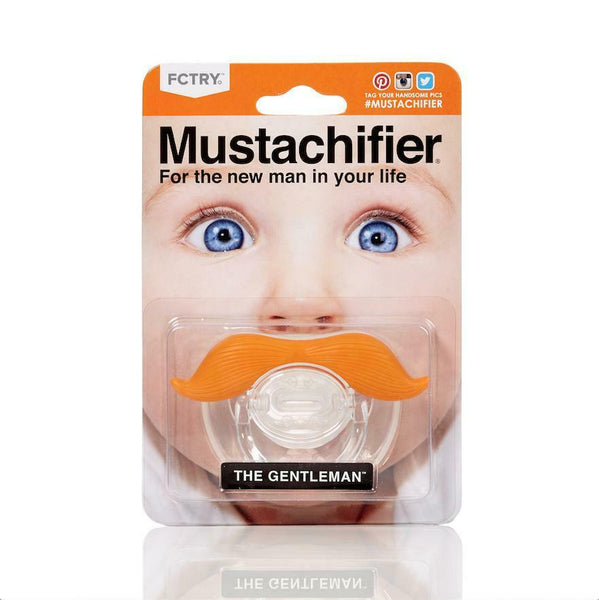 Mistache Pacifier Mustache Pacifier | The Gentleman – Poshinate Kiddos