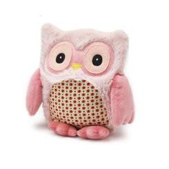 Heatable Stuffed Animal | Hootie Owl | Pink