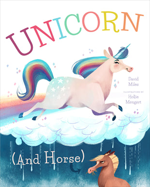 Kids Book | Unicorn (And Horse) - Books and Activities - Poshinate Kiddos Baby & Kids Boutique - Front of Book