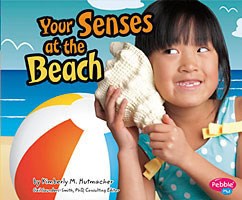 Kids Book | Your Senses At The Beach | Use Your Senses - Kids Books & Activities - Poshinate Kiddos Baby & Kids Boutique - No Background
